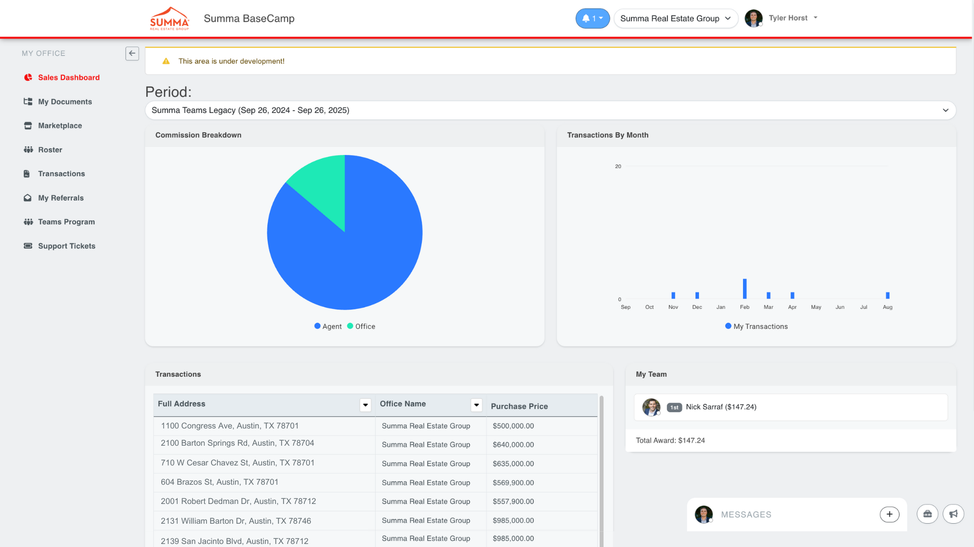 Free cash flow management for real estate software on the BrokerageBox platform